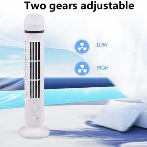 mini ventilateur colonne USB avec lumière intégrée